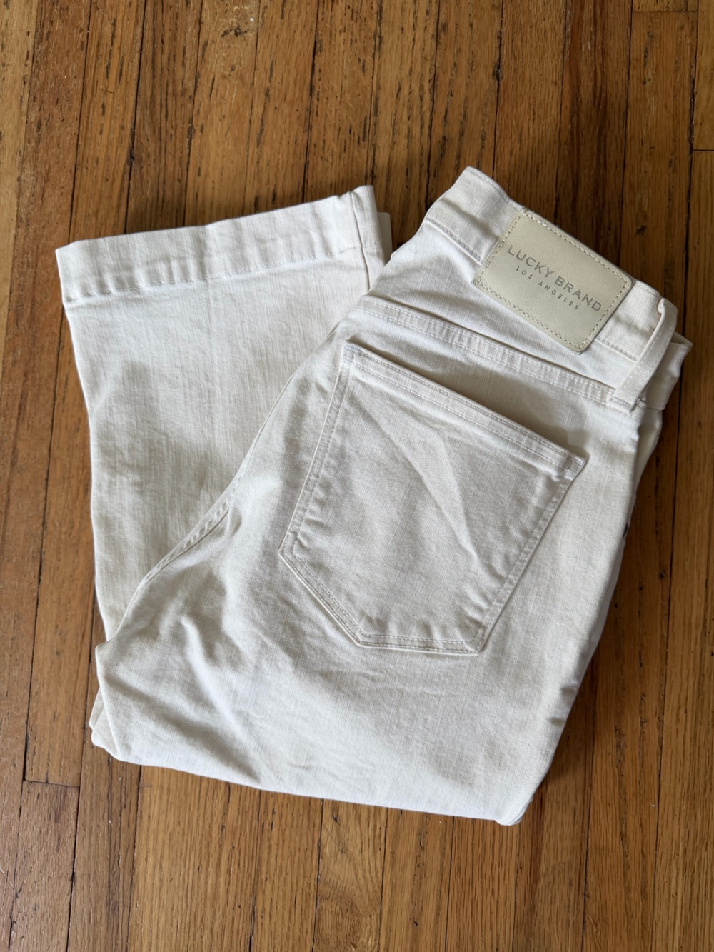 Lucky Brand Off-White Denim Jeans